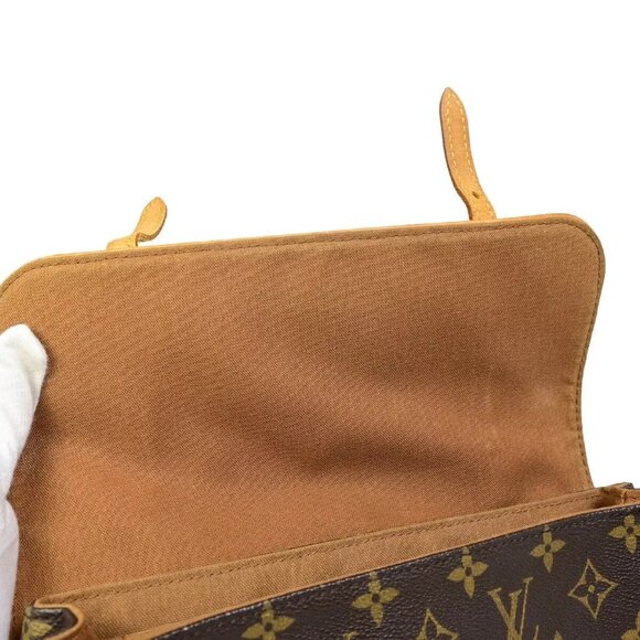 LOUIS VUITTON Marelle Shoulder Bag Monogram Leather Brown France - Picture 6 of 16